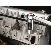 d27a Facom 1/2 in Drive 27mm Injector Socket, 12 point, 87 mm Overall Length