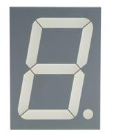 sa40-18surkwa SA40-18SURKWA Kingbright 7-Segment LED Display, CA Red 250 mcd RH DP 101mm