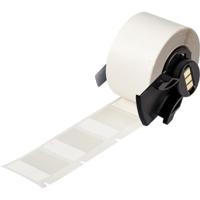 m6-103-427 Brady B-427 Black on White, Transparent Label Printer Tape, 25.40 mm Width, 31.75mm Label Length, 25.4mm Label Width