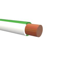 50992-50-100 NEMIQ 50992 Series Green/White 0.75 mm² Hook Up Wire, 1, 100m, Polyvinylchloride Insulation,