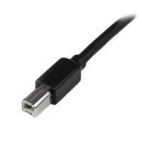 usb2hab65ac StarTech.com USB 2.0, Male USB A to Male USB B, 480Mbps, 20m