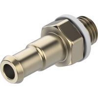 n-m5-pk-3 Festo N-M5-PK-3 Series Barb Fitting, M5 Male, Threaded Connection Style, 4446