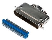 239-1229 RS PRO Male 50 Pin Straight Cable Mount SCSI Connector, Solder