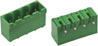 796638-4 TE Connectivity, 5.08mm Pitch, Buchanan, 4 Way, Right Angle, Pluggable Terminal Block, Header, Through Hole, Solder