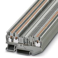 3210198 Phoenix Contact  PT 2.5-TWIN-TGB Series Grey, 0.14 → 4mm², Single-Level, Push In Termination