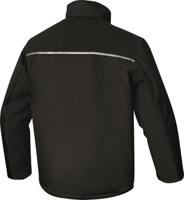 arennotm Delta Plus Black, Waterproof Parka Jacket, M