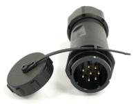 304-749 RS PRO Industrial Circular Connector, 8 Contacts, In-Line, SY21 Connector, Socket, Male, IP67, SY2111C Series