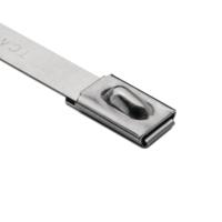 111-94149-mbt14h-ss316-ml HellermannTyton Cable Tie, Roller Ball, 362mm x 7.9 mm, Metallic 316 Stainless Steel, Pk-50