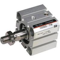 cqsb16-10s SMC Pneumatic Compact Cylinder - CQSB16-10S 16 mm Bore, 10 mm CQS Series, Single Acting Acting