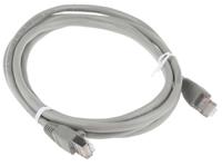 400-9641 RS PRO, 2m Cat5e, Grey RJ45 to Male RJ45 Male, U/FTP Shielded, Terminated PVC Sheath