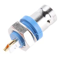 j01001b0043 Telegartner, Jack Panel Mount BNC Connector, 50Ω, Solder Termination, Straight Body