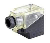 1671137 Phoenix Contact SACC-V-3CON-PG9/A-1L-S 3P+E DIN 43650, Female DIN 43650 Solenoid Connector with Indicator Light, 24 V