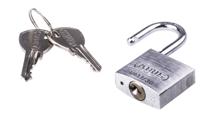 64ti30 ABUS 64TI Key Weatherproof Titanium Weatherproof Padlock, 5mm Shackle, 30mm Body