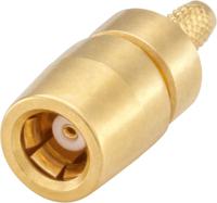 59k106-102l5 Rosenberger, Jack Cable Mount SMB Connector, 50Ω, Crimp Termination, Straight Body
