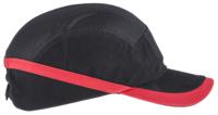 918-5670 Portwest Black Standard Peak Bump Cap, ABS Protective Material