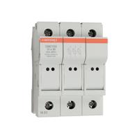 e1062696-cmc103 Mersen 32A Rail Mount Fuse Holder for 10 x 38mm Fuse, 3P, 690V ac