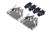 mhdtzk25-k MH Connectors MHDTZK Series Zinc D Sub Backshell, 25 Way, Strain Relief