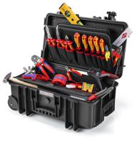 00-21-33-e Knipex 22 Piece Electric Tool Case Tool Case with Case, Yes