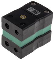 236-4075 RS PRO Standard Duplex Thermocouple Socket Connector for Use with Type K Thermocouple, 6mm Probe, IEC, RoHS Compliant