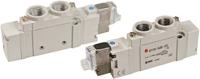 sy9220-5yo-03f-q SMC 5/2 Pneumatic Solenoid Valve - Solenoid/Pilot G 3/8 SY9000 Series 24V dc