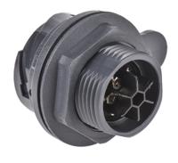 pxp701206pst Bulgin Circular Connector, 6 Contacts, Front, Standard Connector, Plug, Male, IP66, IP68, IP69K, Buccaneer 7000 Series