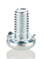278-641 RS PRO M3 x 6mm Zinc Plated Steel Pan Head Sems Screw, External Tooth Washer