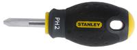 0-65-407 Stanley Phillips Stubby Screwdriver, PH2 Tip, 30 mm Blade