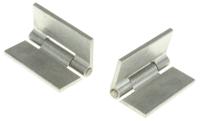 270-2764 Pinet Aluminium Butt Hinge, 50mm x 50mm x 3mm
