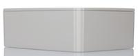 rl6655 Hammond RL Series Grey ABS General Purpose Enclosure, IP54, Flanged, Grey Lid, 70 x 150 x 200mm