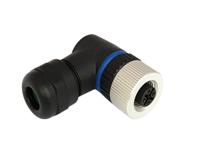 pxppam12raf05astpg9 Bulgin Circular Connector, 5 Contacts, Panel, M12 Connector, Socket, Female, IP67, Buccaneer M12 Series