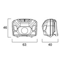 90203 Sylvania LED  Head Torch 30 lm, 902 Range