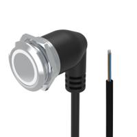 82-665g2154 EAO 82 Series Illuminated Push Button Switch, Momentary, Panel Mount, 22mm Cutout, 1CO, White LED, 35V, IP65, IP67