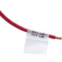 622025 Brady R4300, R7950 White/Transparent Label Roll, 38.1mm Width, 38.1mm Height, 2500Per Roll Qty