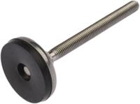 a105003 Nu-Tech Engineering M10 Stainless Steel Adjustable Foot, 350kg Static Load Capacity 3.5° Tilt Angle