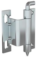 6014029 Pinet Steel Concealed Hinge, Screw Fixing, 60mm x 3mm