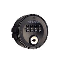 kl10-bk-pt Zinc Alloy Mechanical Black Powder Coating Code Lock