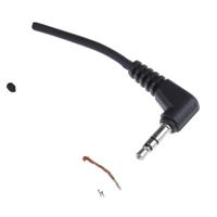 36hr07884x Switchcraft 36HR Male 3.5mm Stereo Jack to Unterminated Aux Cable, Black 36HR07884X