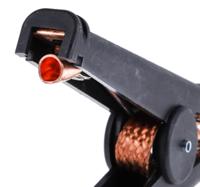 bu-102b-0 Mueller Electric Crocodile Clip, Copper Contact, 300A, Black