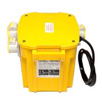 cm5000210ptrs Carroll & Meynell Single Phase 2.5kVA Site Transformer, 230V ac Primary, ±55V ac Secondary, 1 x 32 A, 2 x 16 A O/P