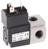 vt307-4do1-02f-q SMC 3/2 Pneumatic Solenoid Valve - Solenoid/Solenoid G 1/4 VT307 Series 220V ac