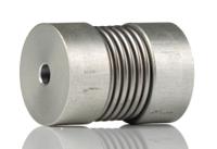 550161414 Huco Bellows Coupling, 16mm Outside Diameter, 3mm Bore, 21mm Length Coupler