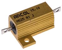 hs25-r1-j Arcol, 100mΩ 25W Wire Wound Chassis Mount Resistor HS25 R1 J ±5%