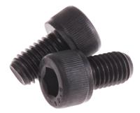 468-0262 RS PRO Black, Self-Colour Steel Hex Socket Cap Screw, DIN 912, M10 x 16mm