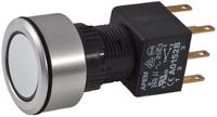 a1pca1x220k303 APEM Illuminated Push Button Switch, Latching, Panel Mount, 16mm Cutout, DPDT, Amber LED, 250V ac, IP65