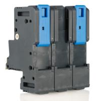 df143vc Schneider Electric 50A Rail Mount Fuse Holder for 14 x 51mm Fuse, 3P, 690V ac