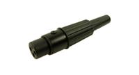 136-025 RS PRO Cable Mount XLR Connector, Female, 250 V ac, 3 Way, Nickel, Silver Plating