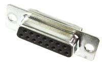 119998-2836 ITT Cannon ZD* 15 Way Panel Mount D-sub Connector Socket, 2.77mm Pitch