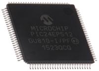 pic24ep512gu810-ipf Microchip PIC24EP512GU810-I/PF, 16 bit PIC, PIC24EPXXXGU810 Microcontroller, 70 MHz, 536kB FLASH, 100-Pin TQFP