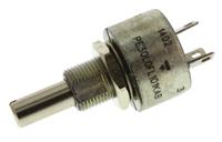 pe30l0fl101kab Vishay PE30 100Ω Rotary Potentiometer 1-Gang Panel Mount, PE30L0FL101KAB
