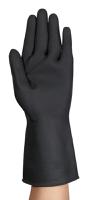87118105bp Ansell 87-118 Black Polyamide Latex Work Gloves, Size 10.5, Latex Coating